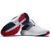 imageFootJoy Mens Fj Flex Previous Season Style Golf ShoeWhiteNavyRed