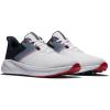 imageFootJoy Mens Fj Flex Previous Season Style Golf ShoeWhiteNavyRed