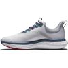 imageFootJoy Mens Fj Quantum Golf ShoeWhiteBlueRed
