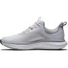imageFootJoy Mens Fj Quantum Golf ShoeWhiteWhiteGrey