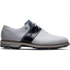 imageFootJoy Mens Premiere SeriesPackard Golf ShoeWhiteNavyLight Blue