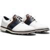 imageFootJoy Mens Premiere SeriesPackard Lx Golf ShoeWhiteMidnight NavyChestnut