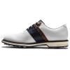 imageFootJoy Mens Premiere SeriesPackard Lx Golf ShoeWhiteMidnight NavyChestnut