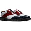 imageFootJoy Mens Premiere SeriesWilcox Previous Season Style Golf ShoesRedWhiteBlue Patent