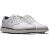 imageFootJoy UnisexChild Traditions Junior Golf ShoeWhiteWhite