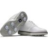 imageFootJoy UnisexChild Traditions Junior Golf ShoeWhiteWhite