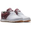 imageFootJoy Womens Prosl Golf ShoeWhiteBlackBurgundy