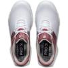 imageFootJoy Womens Prosl Golf ShoeWhiteBlackBurgundy
