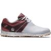 imageFootJoy Womens Prosl Golf ShoeWhiteBlackBurgundy