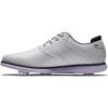 imageFootJoy Womens Traditions Golf ShoeWhitePurpleNavy