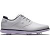 imageFootJoy Womens Traditions Golf ShoeWhitePurpleNavy