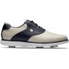 imageFootJoy Womens Traditions Previous Season Style Golf Shoe CreamNavy 75