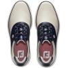 imageFootJoy Womens Traditions Previous Season Style Golf Shoe CreamNavy 75