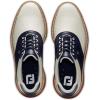 imageFootjoy Mens Traditions Spikeless Previous Season Style Golf ShoeCreamNavyBrick