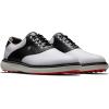 imageFootjoy Mens Traditions Spikeless Previous Season Style Golf ShoeWhiteBlack