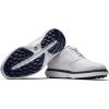 imageFootjoy Mens Traditions Spikeless Previous Season Style Golf ShoeWhiteWhiteNavy