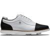 imageFootjoy Womens Traditions Cap Toe Previous Season Style Golf ShoeWhiteBlack Cap Toe