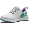 imageFootJoy Womens FJ Fuel Golf ShoeWhiteGreenLilac