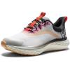 Lucent White/Hot Coral/Asphalt