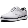 imageFootjoy Mens Traditions Spikeless Previous Season Style Golf ShoeWhiteWhiteNavy