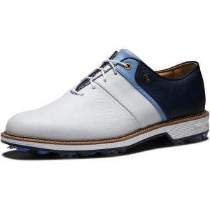 imageFootJoy Mens Premiere SeriesPackard Golf ShoeWhiteLight BlueNavy