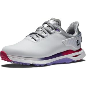 imageFootJoy Womens ProSLX Previous Season Style Golf ShoeWhitePinkPurple