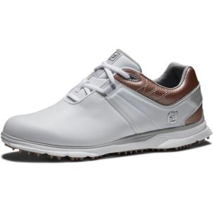 imageFootJoy Womens Prosl Golf ShoeWhiteRoseWhite