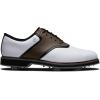 imageFootJoy Mens FJ Originals Previous Season Style Golf ShoeWhiteBrown