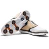 imageFootJoy Mens Traditions Golf ShoeWhiteKhakiPeacoat