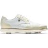 imageFootJoy Womens Traditions Shield Tip Golf ShoeWhiteGold
