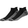 imageFootJoy Mens ProDry Roll Tab Golf Socks  2 Pack Black OneSize