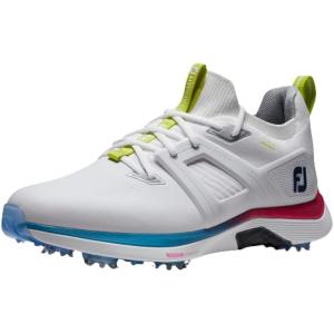 imageFootJoy Mens Hyperflex Carbon Golf ShoeWhiteBluePink