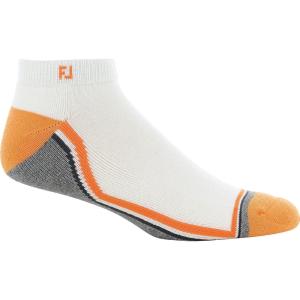 imageFootJoy ProDry Fashion Sport White1OrangeGrey Socks Men 712
