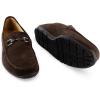 imageFootJoy Mens Club Casuals Suede Loafer Golf ShoeChocolate