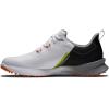 imageFootJoy Mens FJ Fuel Golf ShoeWhiteBlackOrange