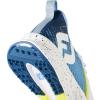 imageFootJoy Mens FJ Fuel Golf ShoeWhiteBlueGreen