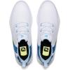 imageFootJoy Mens FJ Fuel Golf ShoeWhiteBlueGreen