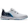 imageFootJoy Mens FJ Fuel Golf ShoeWhiteNavyBlue