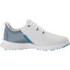 imageFootJoy Mens FJ Fuel Golf ShoeWhiteNavyBlue