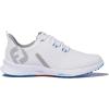 imageFootJoy Mens FJ Fuel Golf ShoeWhiteWhiteBlue Jay