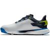 imageFootJoy Mens ProSLX Previous Season Style Golf ShoeWhiteNavyLime