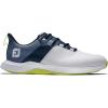imageFootJoy Mens Prolite Previous Season Style Golf ShoeWhiteNavyLime