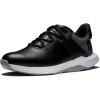 imageFootJoy Mens Prolite Previous Season Style Golf ShoeBlackGreyWhite