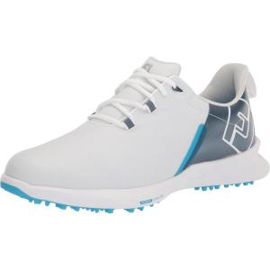 imageFootJoy Mens FJ Fuel Golf ShoeWhite Navy Blue