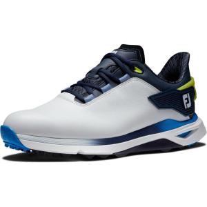 imageFootJoy Mens ProSLX Previous Season Style Golf ShoeWhiteNavyLime
