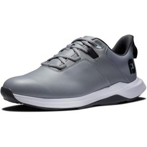 imageFootJoy Mens Prolite Previous Season Style Golf ShoeGreyCharcoalWhite