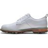 imageFootJoy Mens Premiere SeriesField Golf ShoeWhiteChestnutAquamarine