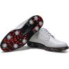 imageFootJoy Mens Premiere SeriesField Golf ShoeWhiteGray CamoCherry Tomato