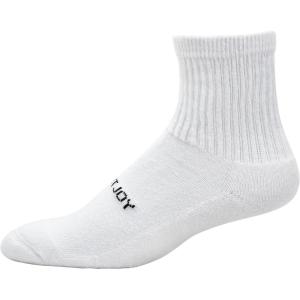 imageFootJoy Womens ComfortSof Quarter Socks White Fits Shoe Size 69