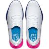 imageFootJoy Mens FJ Fuel Golf ShoeWhiteBluePink